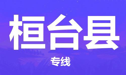 深圳到桓臺縣物流專線-深圳物流到桓臺縣-（全/境-直送）